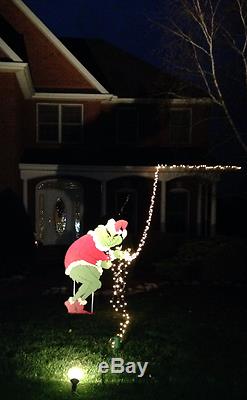 The Grinch Stealing Christmas Lights - Amavifurniture.vn