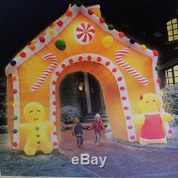 gingerbread inflatable house