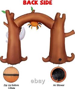 10.5 FT Length Halloween Inflatables, Scary Tree Archway, Halloween Blowups
