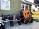 10 Ft Gemmy Halloween Airblown Inflatable Skeleton Grim Reaper Pumpkin Carriage