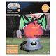 10' Ft Halloween Dragon On Fire & Ice Globe Airblown Inflatable Lightshow Yard