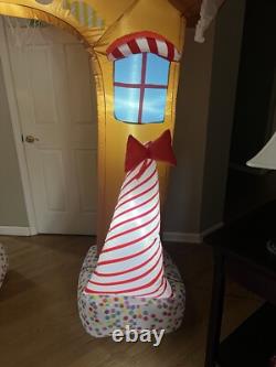 10ft Christmas Inflatable Gingerbread House Archway Cookie House Candycane Decor 10ft Christmas Inflatable Gingerbread House Archway Cookie House Candycane Decor