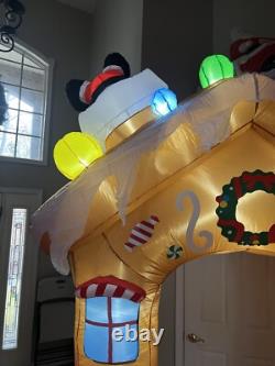 10ft Christmas Inflatable Gingerbread House Archway Cookie House Candycane Decor 10ft Christmas Inflatable Gingerbread House Archway Cookie House Candycane Decor