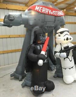 10ft Gemmy Airblown Inflatable Prototype Christmas STAR WARS Archway #12670