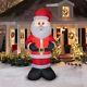 10ft Inflatable Santa Claus Christmas Airblown Yard Holiday Decoration Led Light