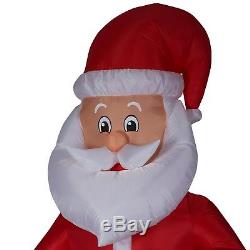 10ft Inflatable Santa Claus Christmas Airblown Yard Holiday Decoration Led Light