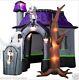10ft New Style Halloween Inflatable Haunted House With Led Lights For Decoration