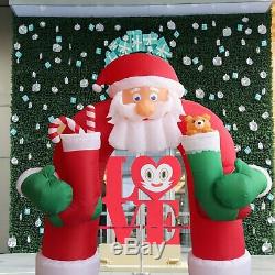 11 Christmas Huge Commercial Inflatable Santa Arch Archway Blown Air Outdoor
