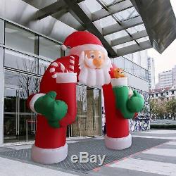11 Christmas Huge Commercial Inflatable Santa Arch Archway Blown Air Outdoor