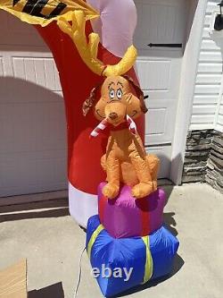 11 Ft Archway Dr. Seuss Grinch Airblown Inflatable Who-Ville Christmas Blow up