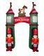 12 Ft Airblown Archway Santa's Toy Shop New