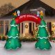 12 Ft Christmas Tree Archway Airblown Lighted Yard Inflatable