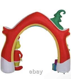 12 Ft Grinch Dr. Suess Who-ville Archway Led Christmas Airblown Inflatable