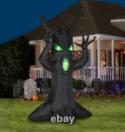 12' GEMMY SCARY DEAD TREE Airblown Lighted Yard Inflatable