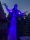 12 Ft Airblown Inflatable Short Circuit Female Ghost Halloween Flashing Lights