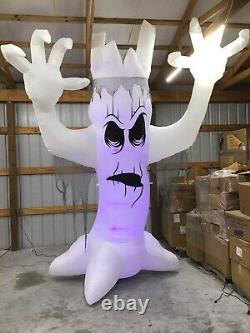 12ft Gemmy Airblown Inflatable Prototype Halloween ShortCircuit Tree #75478