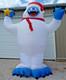 12ft Gemmy Christmas Inflatable Airblown-bumble Withsanta Hat