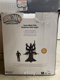 12ft Gemmy Spooky Tree Halloween Airblown Inflatable