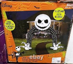 13.5 FT COLOSSAL JACK SKELLINGTON ARCHWAY Halloween Airblown Yard Inflatable