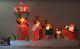 13.5 Ft North Pole Air Traffic Control Airblown Lighted Yard Inflatable Santa