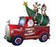 13' Colossal Santa's Tree Delivery Service Christmas Airblown Yard Inflatable