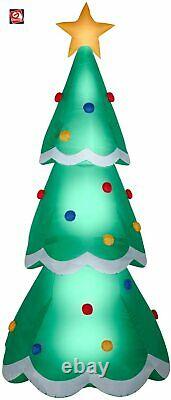 14 Ft Gemmy Christmas Tree Airblown Inflatable Yard Decor