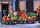 144' Christmas Santa Train With Trees & Candy Airblown Inflatable Yard Decor