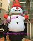 15ft Tall Inflatable Snowman Blow Up Decorations In Outdoor, Ul Blower Include