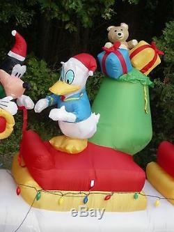 16' Gemmy Christmas Lighted Disney Mickey Mouse & Friends Airblown Inflatable