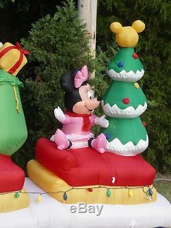 16' Gemmy Christmas Lighted Disney Mickey Mouse & Friends Airblown Inflatable