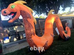 16 ft Colossal Serpent Dragon Inflatable -Serpents are Rare Hard to Find