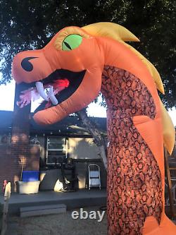 16 ft Colossal Serpent Dragon Inflatable -Serpents are Rare Hard to Find