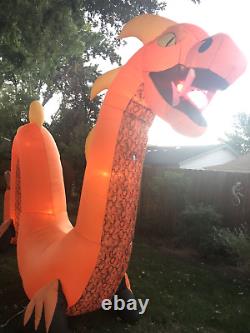 16 ft Colossal Serpent Dragon Inflatable -Serpents are Rare Hard to Find