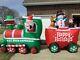 16ft Gemmy Airblown Inflatable Prototype Christmas Train Colossal #38363