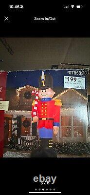 16ft airblown Gemmy Christmas toy soldier inflatable huge rare htf discontinued