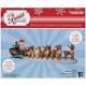 17.5 Ft Colossal Rudolph Sleigh Airblown Lighted Christmas Inflatable