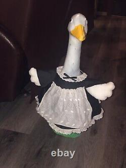 1987 Union Products 23 Goose Blow Mold With 2 Christmas Outfits+ 7 more Costumes