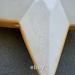 1991 Union Products 16 Santa Star gingerbread Face Blow Mold small flaw shown