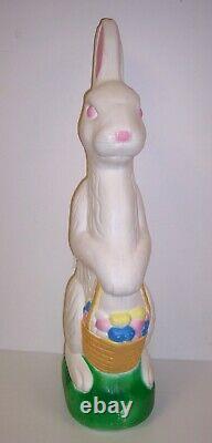 1993 Vintage Easter Bunny Rabbit Blow Mold Don Featherstone Union Products 31