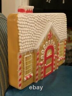 1994 Don Featherstone Ginger Bread Gingerbread House Blow Mold Lightup Vintage