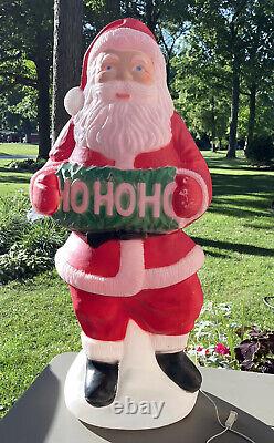 1994 TPI Santa Claus with HO HO HO Blow Mold RARE