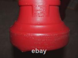 2 VTG Dapol Industries Christmas Lamp Post Blow Mold Outdoor Yard Decor 41 T