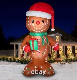 20 FT COLOSSAL GINGERBREAD BOY Airblown Lighted Yard Inflatable 20 FT COLOSSAL GINGERBREAD BOY Airblown Lighted Yard Inflatable