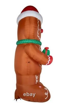 20 FT COLOSSAL GINGERBREAD BOY Airblown Lighted Yard Inflatable 20 FT COLOSSAL GINGERBREAD BOY Airblown Lighted Yard Inflatable