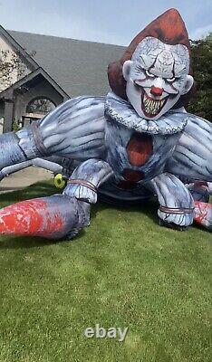 20' Feet Oversized Huge Pennywise IT Spider Form Inflatable Best Halloween Decor