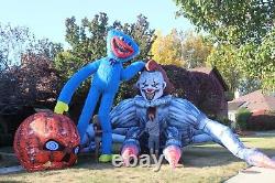 20' Feet Oversized Huge Pennywise IT Spider Form Inflatable Best Halloween Decor