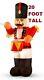 20 Foot Christmas Toy Soldier Airblwon Inflatable Lighted Yard Decoration