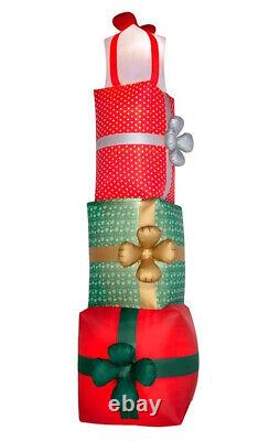 20' Inflatable Gift Box Tower, Gemmy, Lighted, Air Blown Brand New Condition