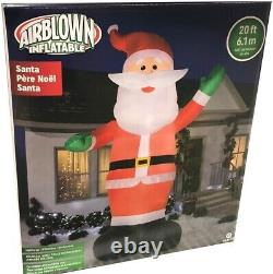 20' Santa Gemmy Airblown Christmas Inflatable