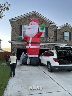 20' Santa Gemmy Airblown Christmas Inflatable
